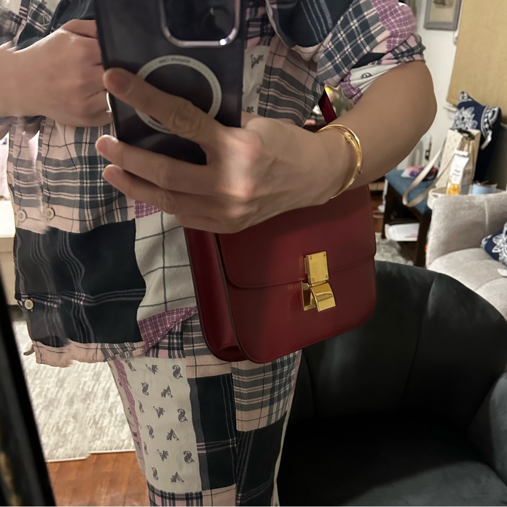 Celine medium box bag